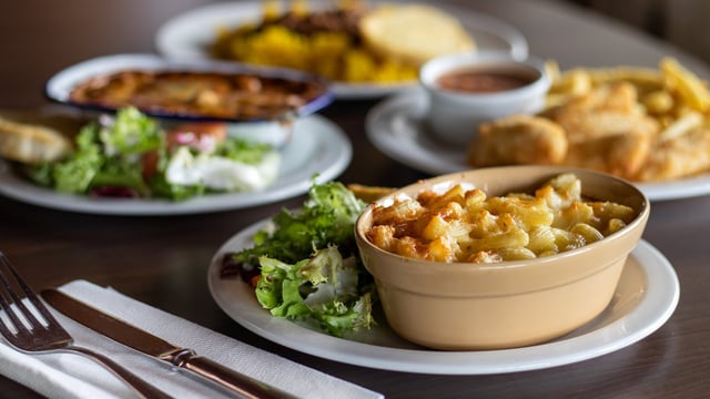 Image of catering safari 2023 43 pasta bake web landscape 1920x1080